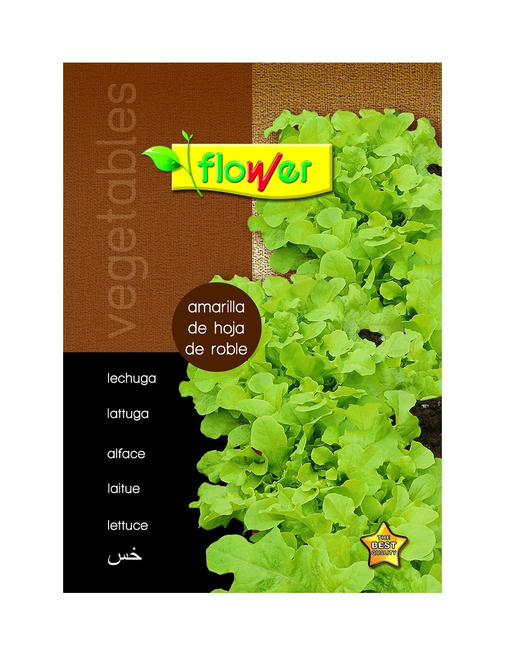 Lechuga hoja de roble