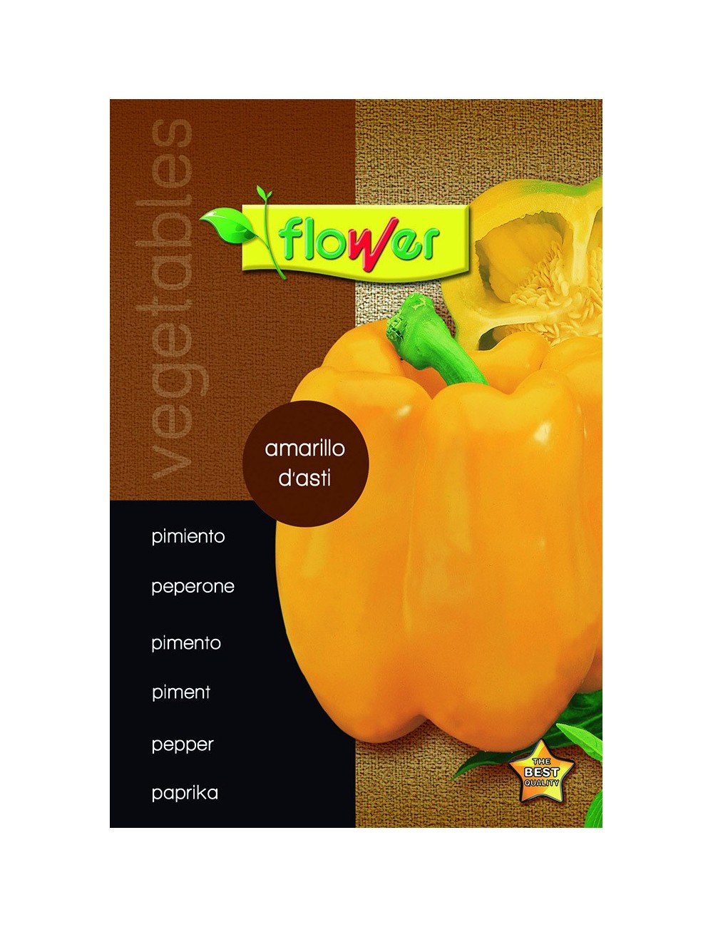Pimiento amarillo d'asti