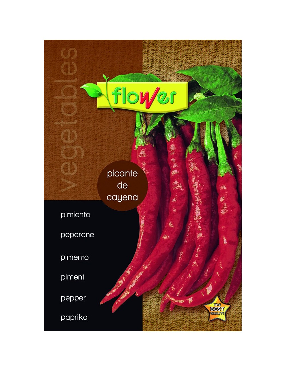 Pimiento picante de cayena