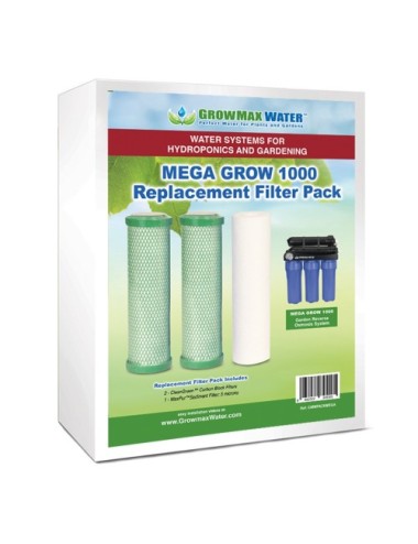 Pack filtros de recambio mega grow