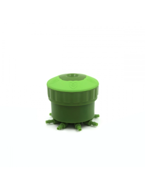Open flow bubbler
