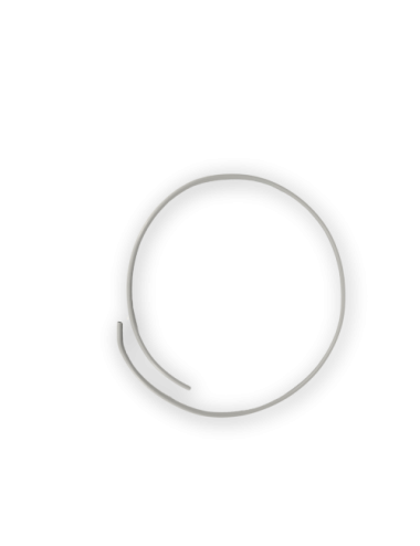 Microtubo blanco 5x3 mm
