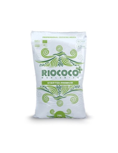 Sustrato de coco 70 l starter premium riococo