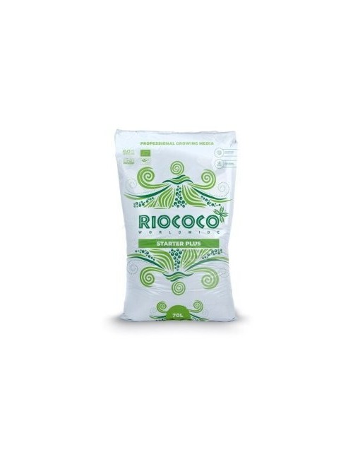 Sustrato de coco 70 l starter plus premium riococo
