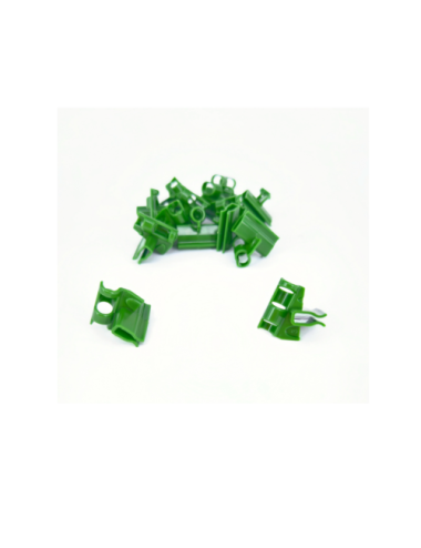 Clips riego verdes