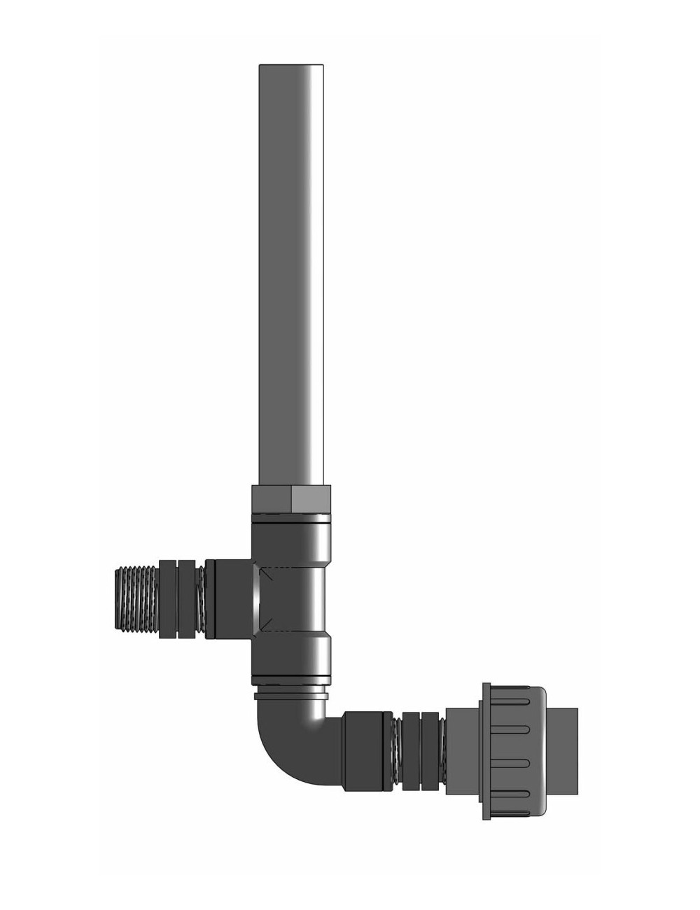 Kit amortiguador lo-flo 3/4" dosatron