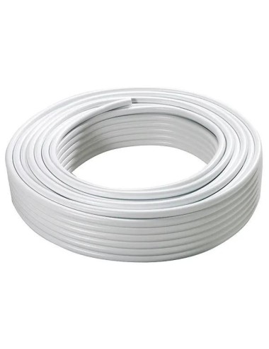 Tubería polietileno blanca