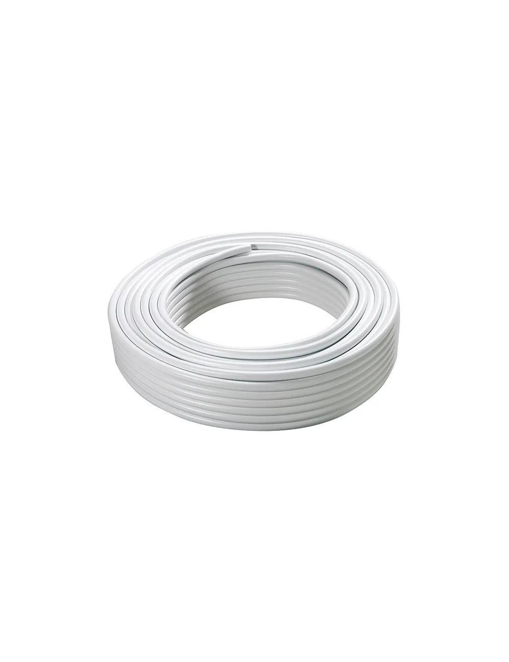Tubería polietileno blanca