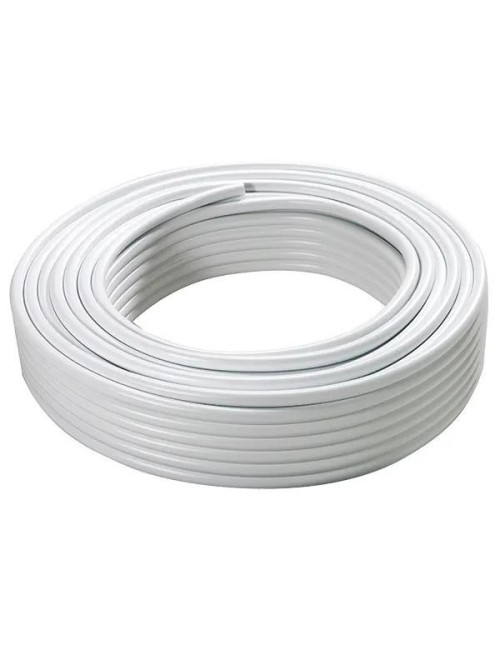 Tubería polietileno blanca