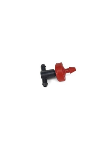 Gotero 2 l/h salida recta con distribuidor de dos salidas