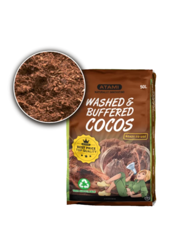Washed & buffered cocos