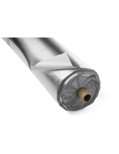 Plástico mylar diamante/blanco eco