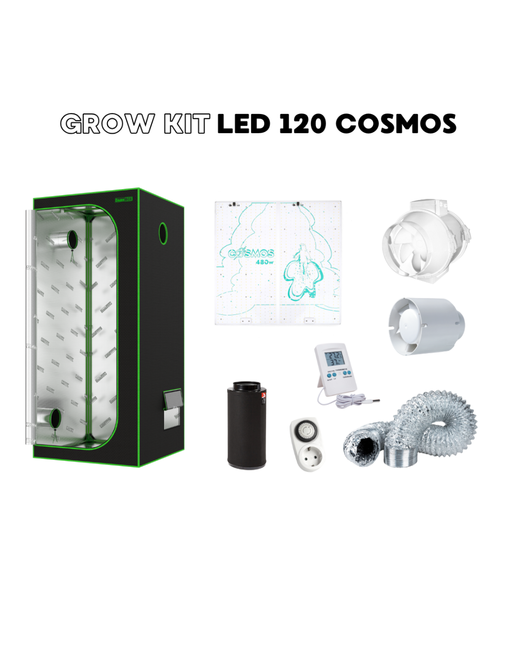 Grow kit led 120 cosmos