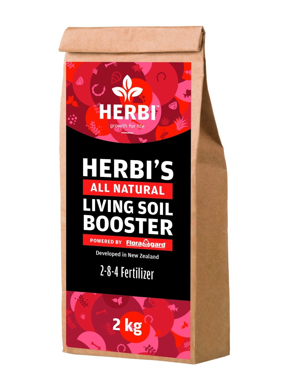 Herbi's living soil booster 2-8-4 floragard