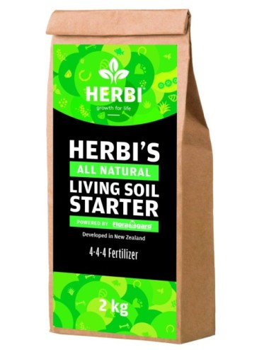 Herbi's living soil starter 4-4-4 floragard