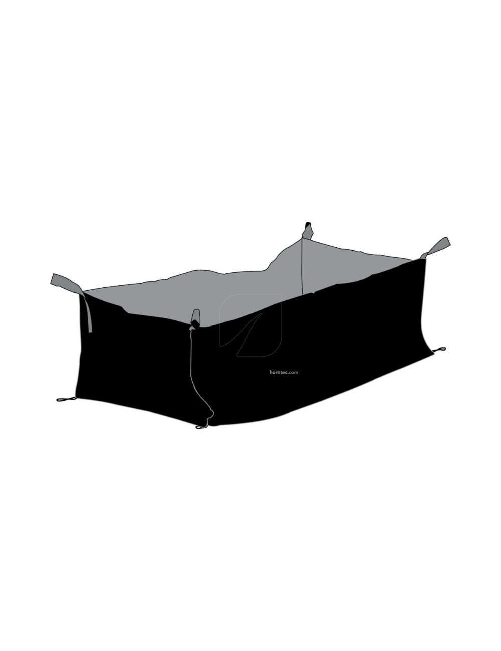 Forro interno para mini grow bed