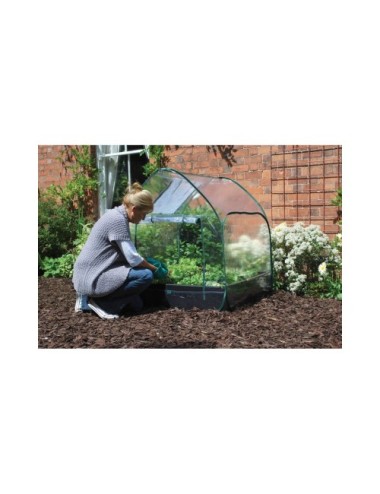 Cubierta plástico pop up para grow bed