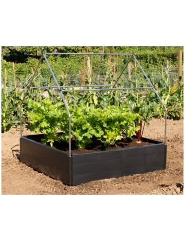 Estructura metálica para grow bed