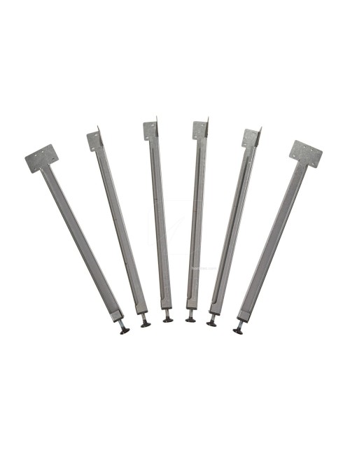 Kit patas largas soporte 1 x 2 m (58 cm)