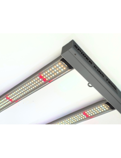 Sistema led spider king 720w vanguard hydroponics