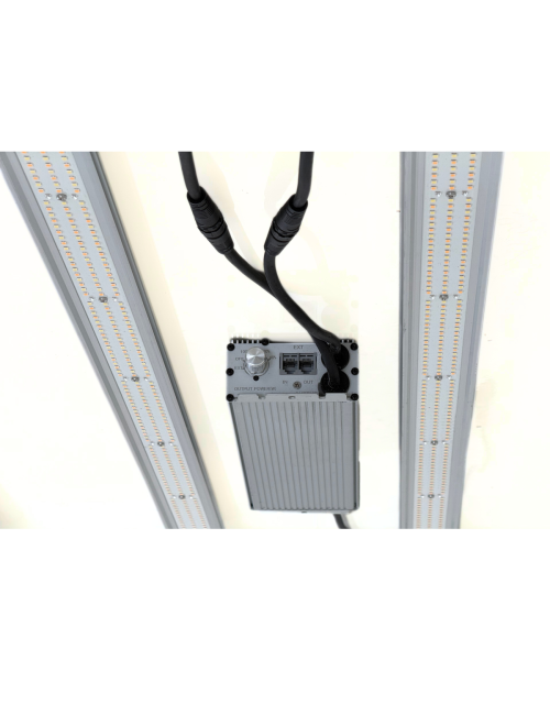 Sistema led spider king 720w vanguard hydroponics