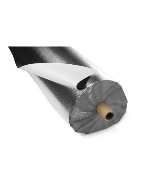 Plástico mylar diamante/blanco lightite