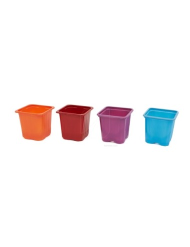 Maceta cuadrada colores