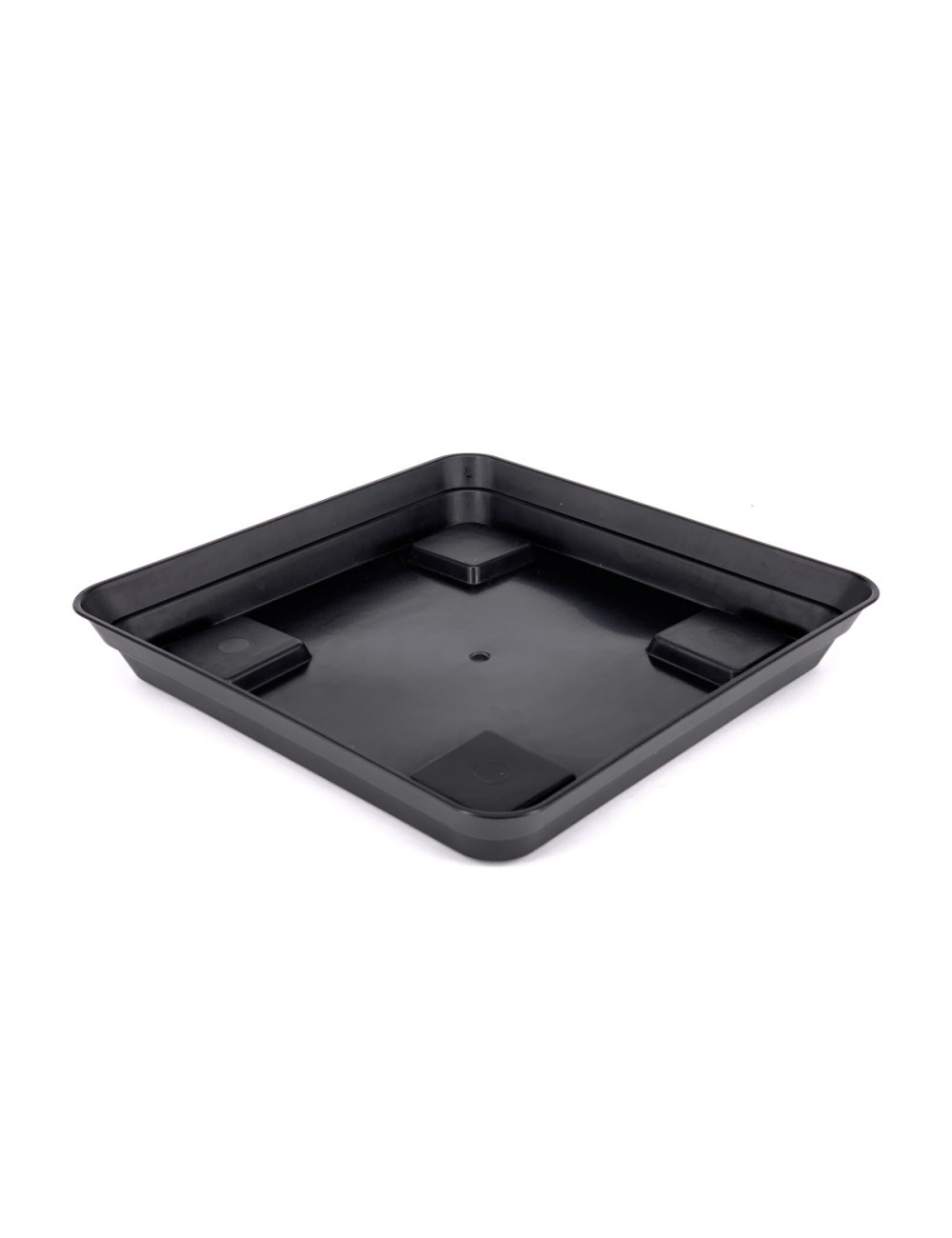 Plato cuadrado compatible con maceta 18-20-22 cm