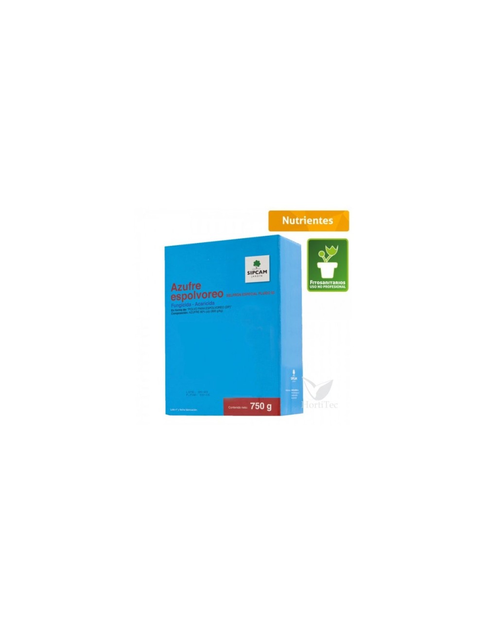 Azufre wg micronizado 750 g