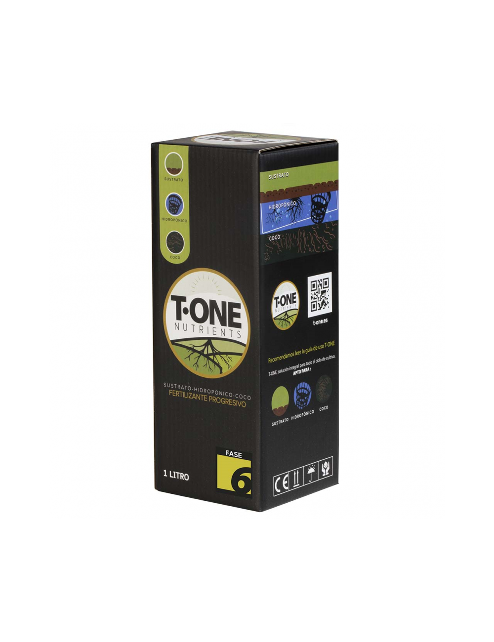 Fertilizante progresivo 1 l fase 6 t-one