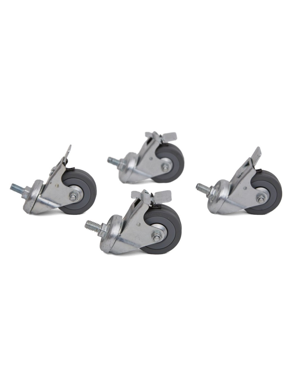 Kit ruedas soporte bandeja eu (4 uds)