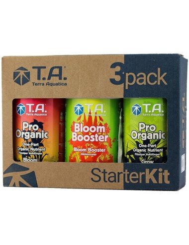 3 pack  starter kit pro organic