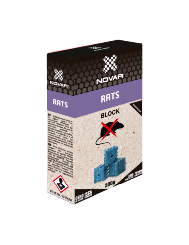 Block rats brodifacoum 300 gr vithal