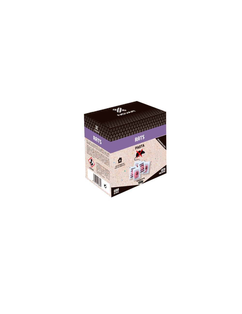 Cebo fresco bromadiolona 150 gr vithal