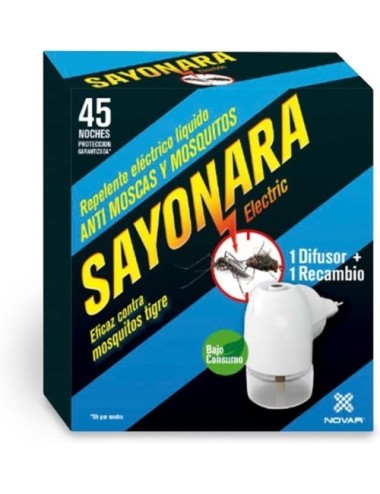 Sayonara electrico antimosquitos vithal