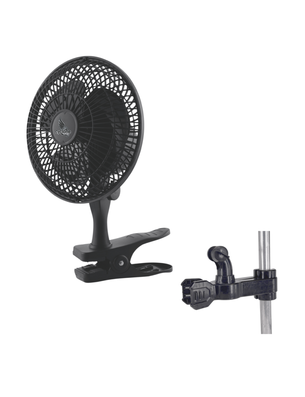 Kit ventilador pinza 15 cm + clip monkey