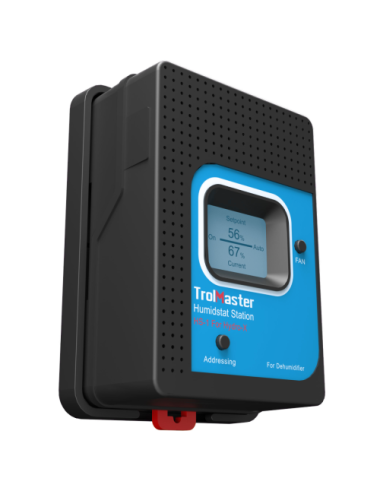 (hs-1) estación de humidistato  para deshumidificador con terminal de 24v