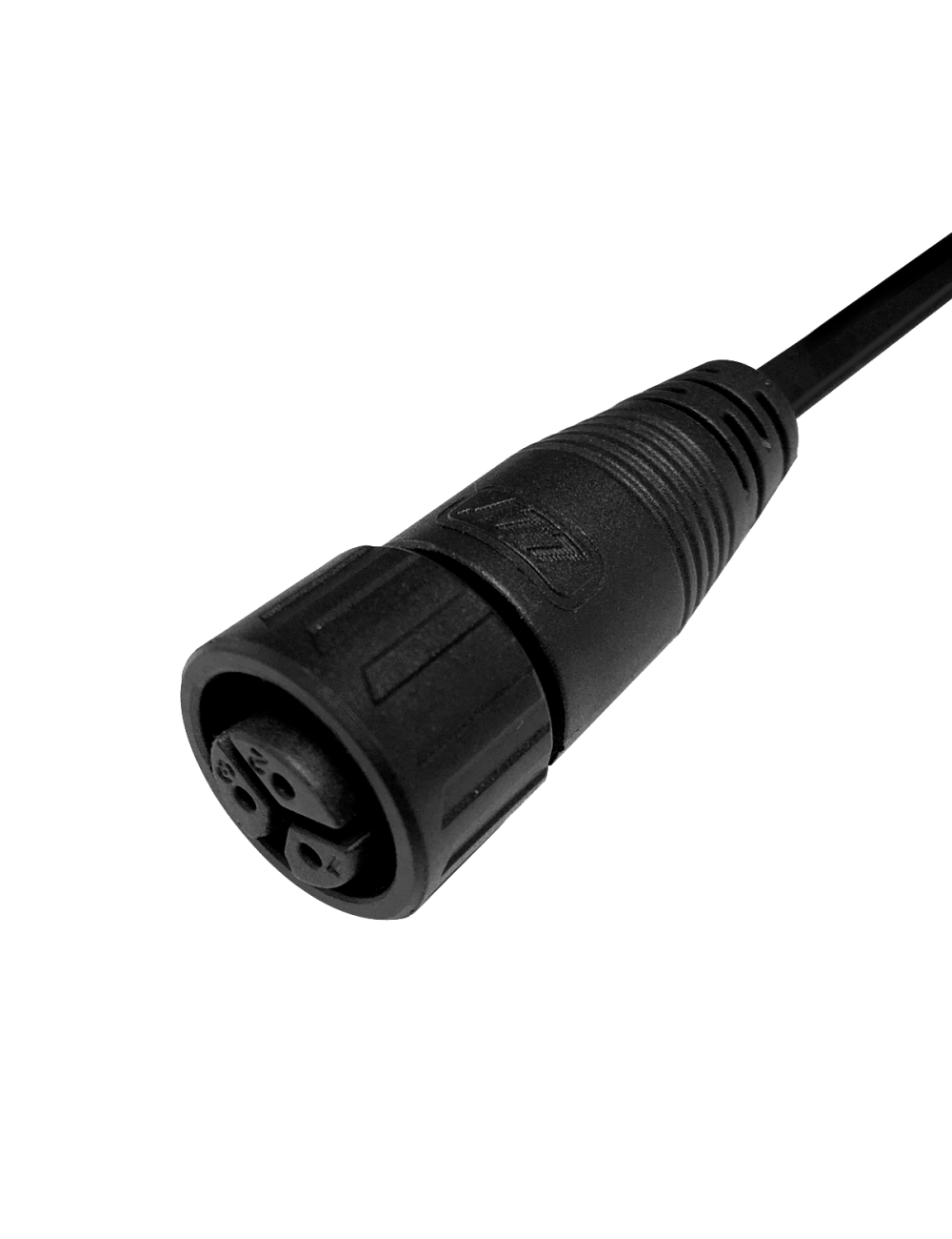 (dcc-1) cable interconexion resistente al agua rj12 a m16 x