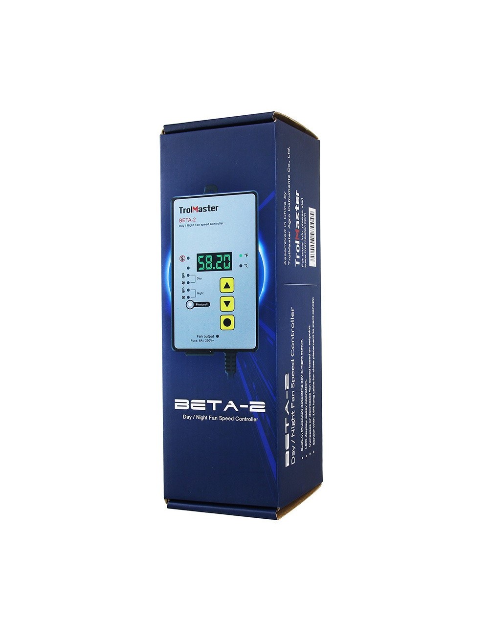 (beta-2) control digital velocidad ventiladores dia/noche