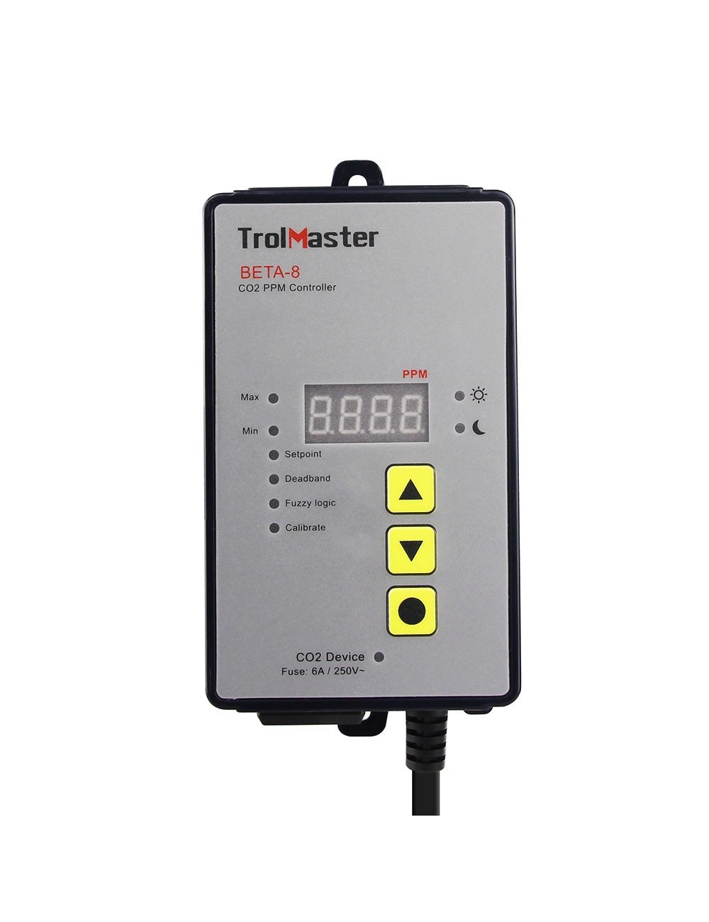 (beta-8) controlador digital co2 ppm para regulador y generador