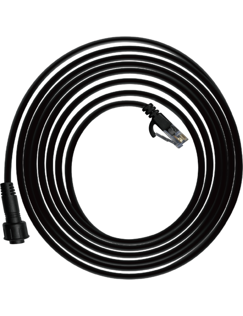 Cable conector 12ft 4-pin ip65 (ecs-9)