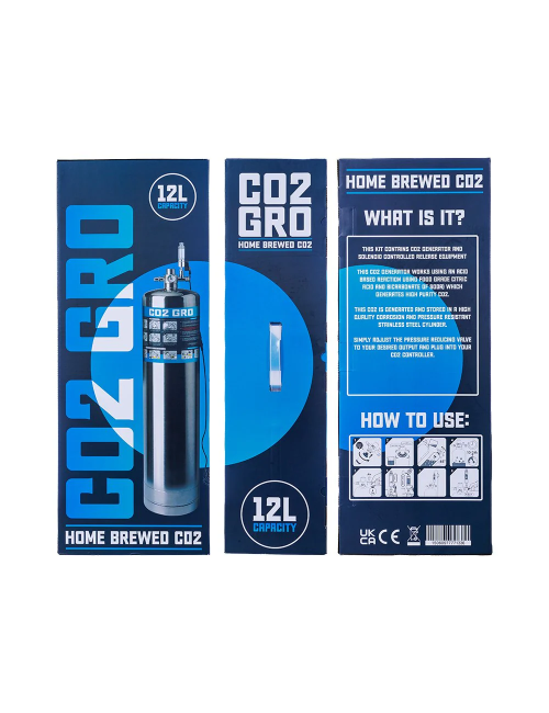 Sistema de co2 diy generation 12 l co2 gro