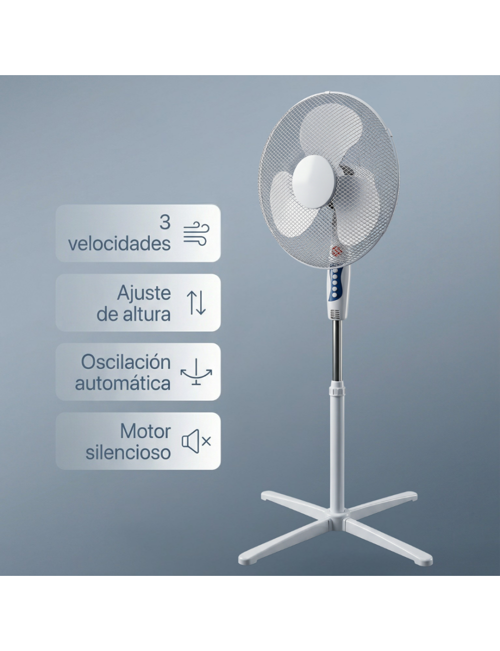 Ventilador de pie 40 cm