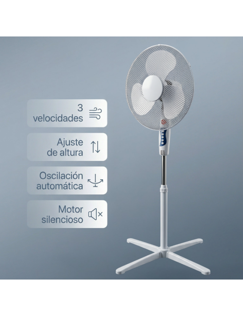 Ventilador de pie 40 cm