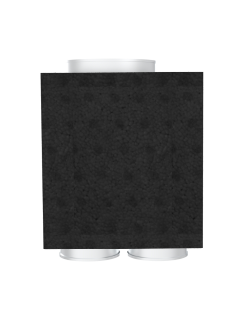 Caja foam 250 m³/h cyclone