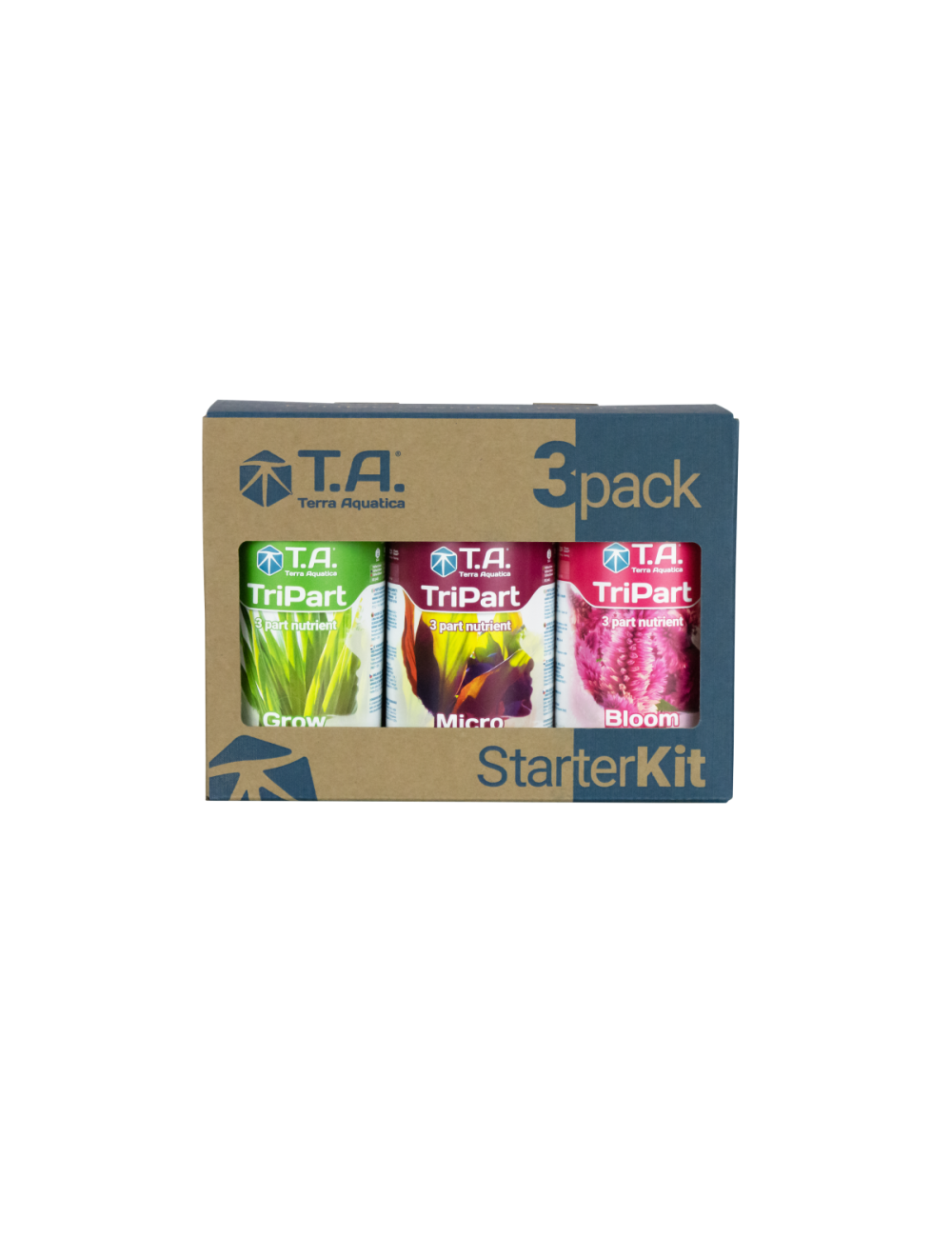 Tripack flora agua dura