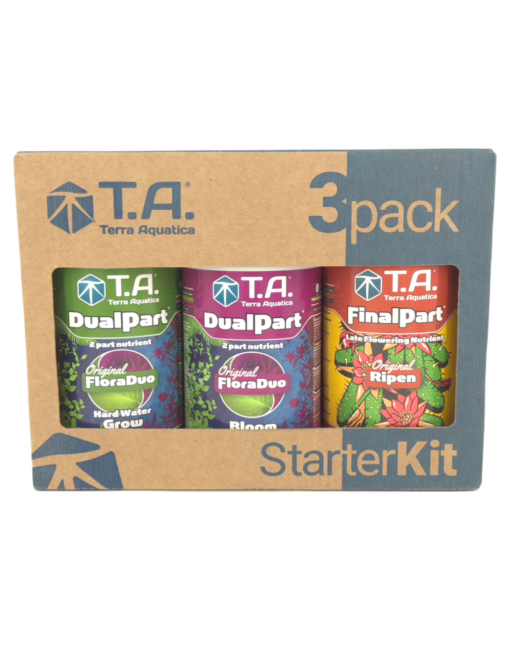 Tripack floraduo agua blanda ripen