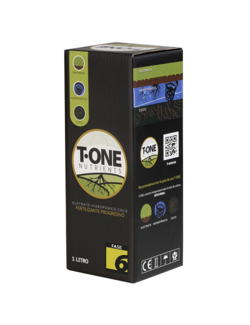 Fertilizante progresivo 1 l fase 6 t-one
