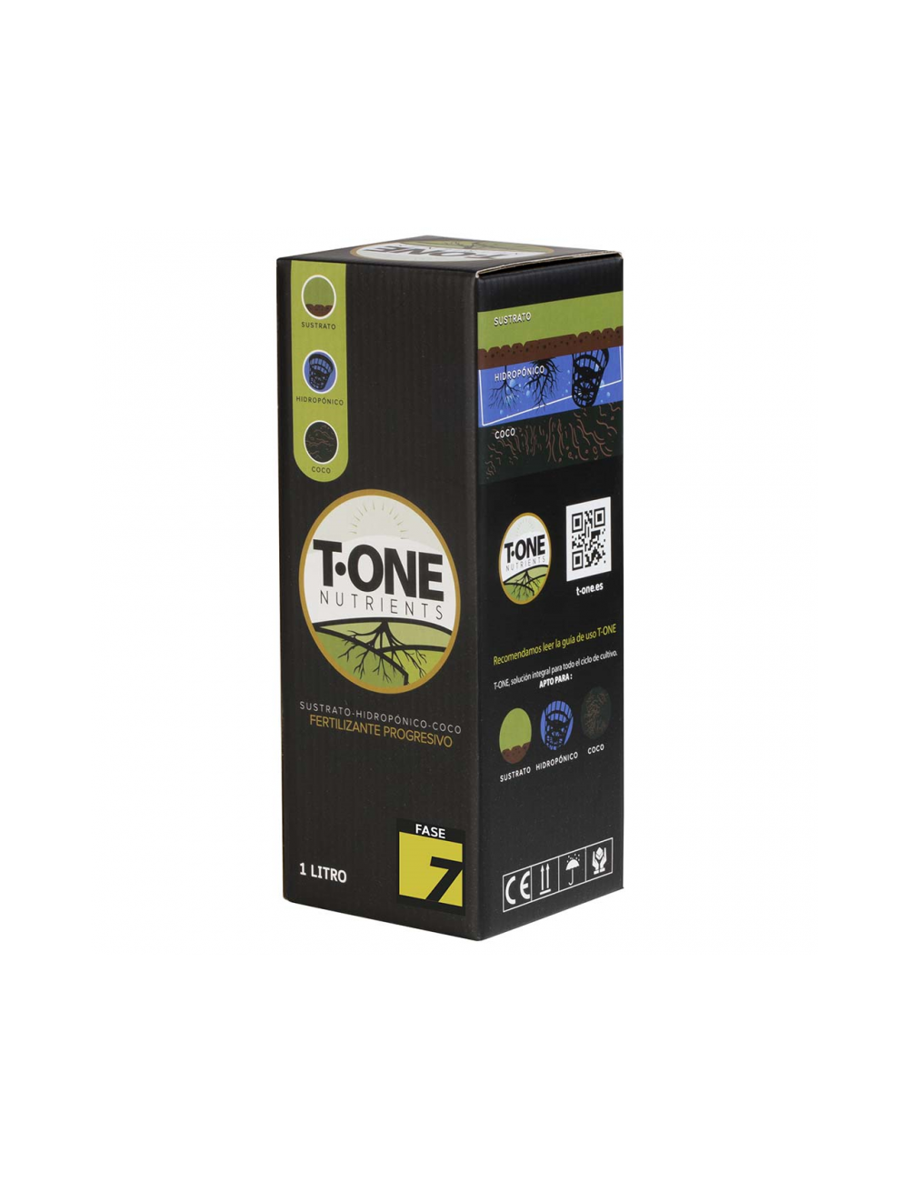Fertilizante progresivo 1 l fase 7 t-one