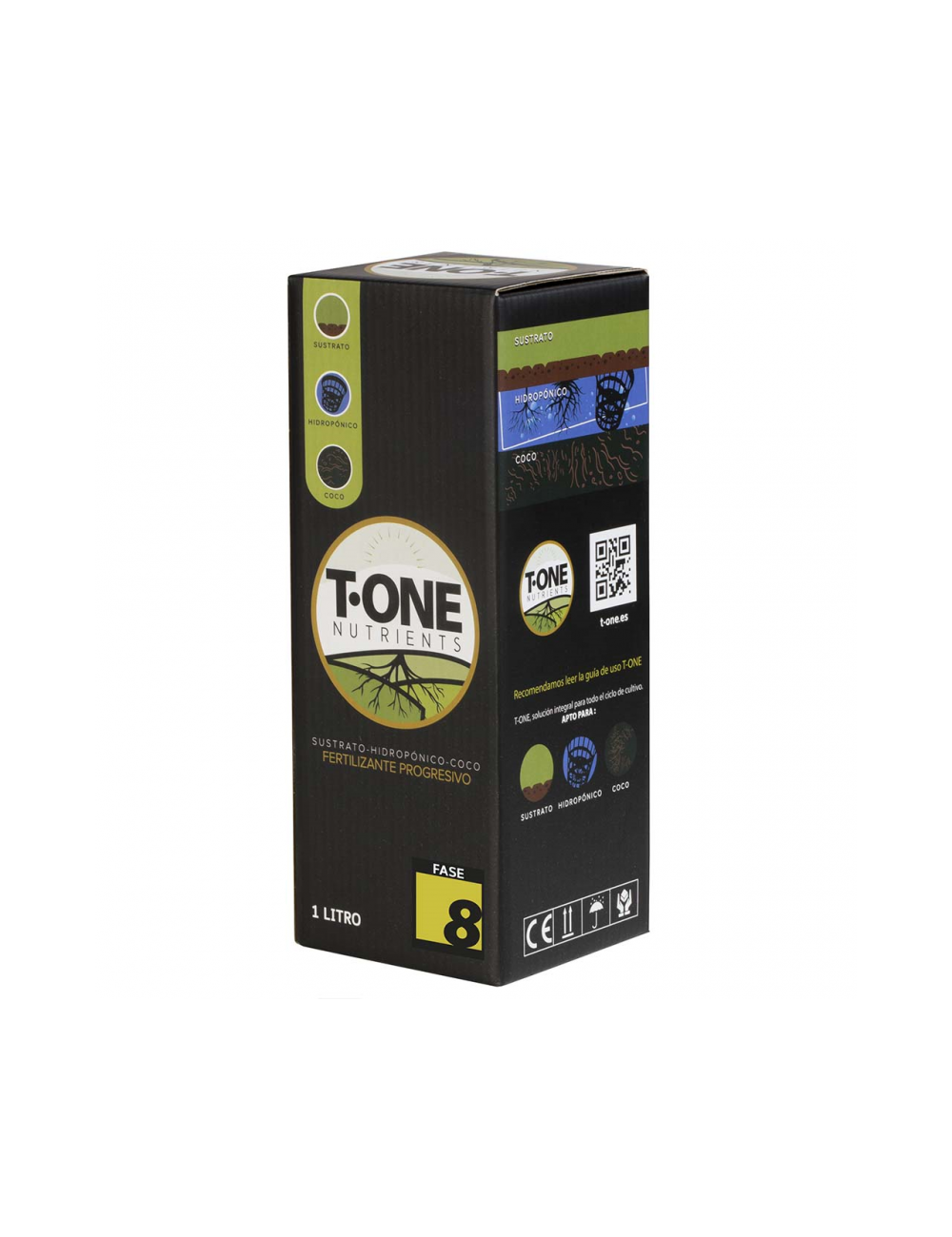 Fertilizante progresivo 1 l fase 8 t-one